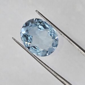 4.81 CTS Blue Topaz Heated from Ceylon