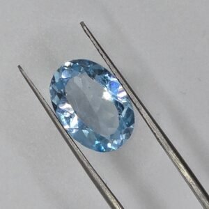 5.64 CTS Blue Topaz Heated from Ceylon