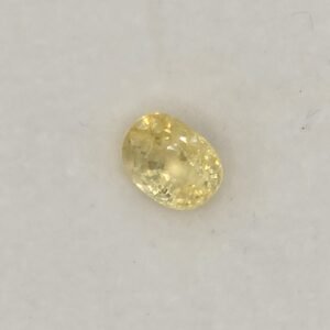 2.85 CTS Natural Yellow Sapphire Unheated and Untreated from Ceylon