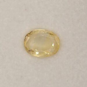 3.18 CTS Natural Yellow Sapphire Unheated and Untreated from Ceylon